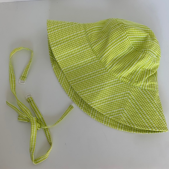 Tamara Malas Laura Gingham Dress in Lime size 14/16 - Picture 7 of 7